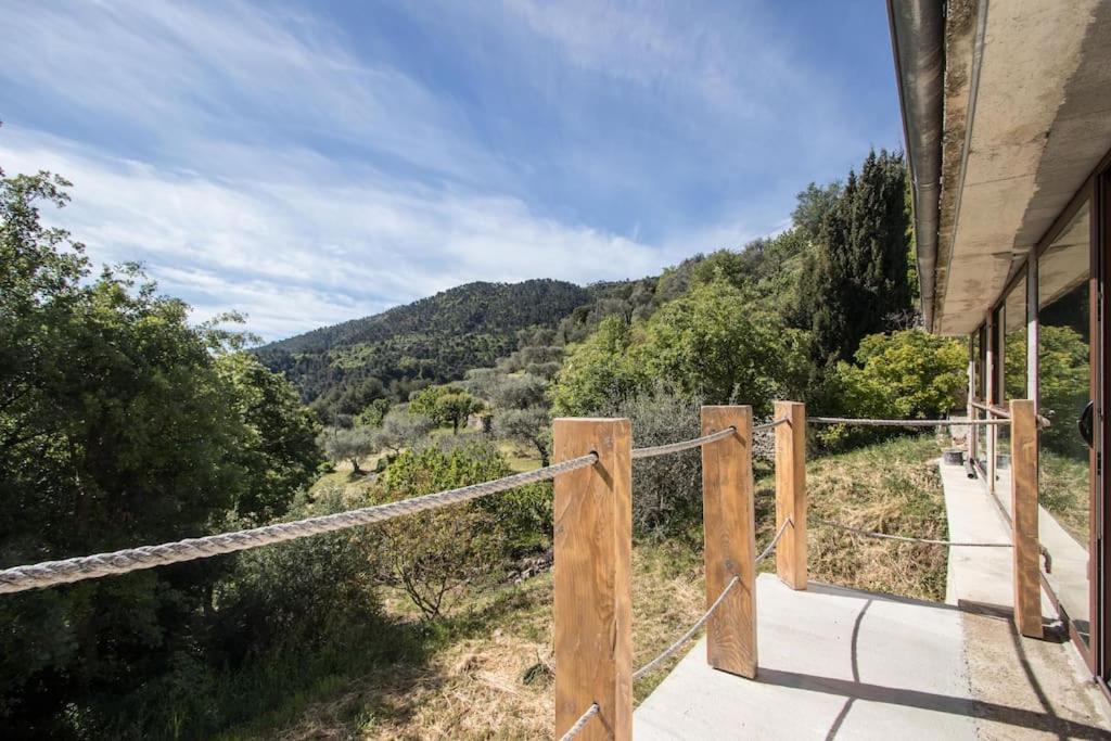 Bas De Villa Au Milieu Des Oliviers. Chateauneuf-Villevieille Luaran gambar