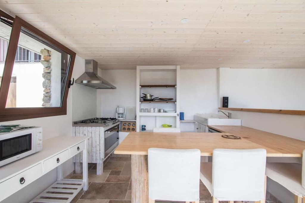 Bas De Villa Au Milieu Des Oliviers. Chateauneuf-Villevieille Luaran gambar